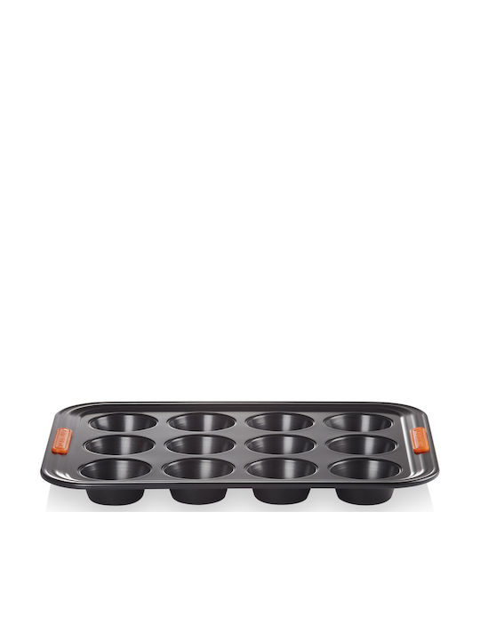 Le Creuset Formă de Patiserie pentru Cupcakes/Muffins din Silicon 40x30x3.78buc 12buc