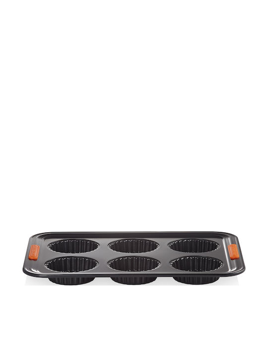 Le Creuset Non-stick Silicone Cupcakes & Muffins 6 Cups Baking Pan