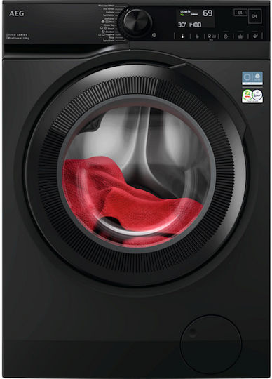 AEG Πλυντήριο Ρούχων 9kg 1400 Στροφών Ασημί LFR73944E