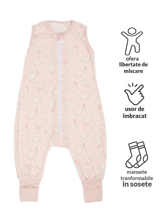 Kidizi Sommer Baby Schlafsack Rosa