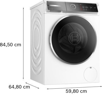 Bosch Пералня 10кг с Парна Технология 1400 Оборота Home Connect WGB254A2BY