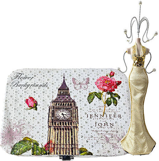 Velvet Package 9 Soap Roses In A Purple Velvet Box Pink Gold Jewelry Box Jewelry Holder In Silhouette Shape
