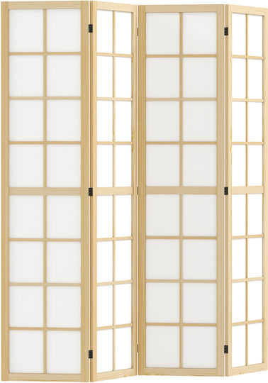 HomCom Decorative Room Divider made of Canvas 160x170cm