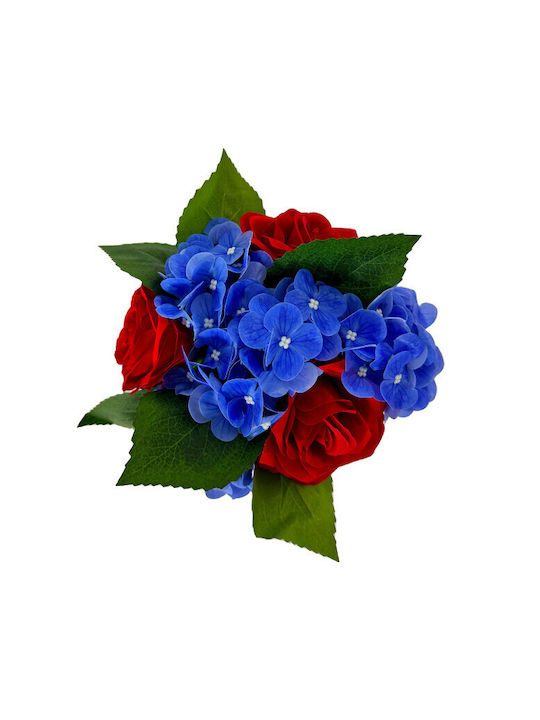 Velve Διακοσμητικό Βάζο Keramik Blau 14x14cm 1Stück