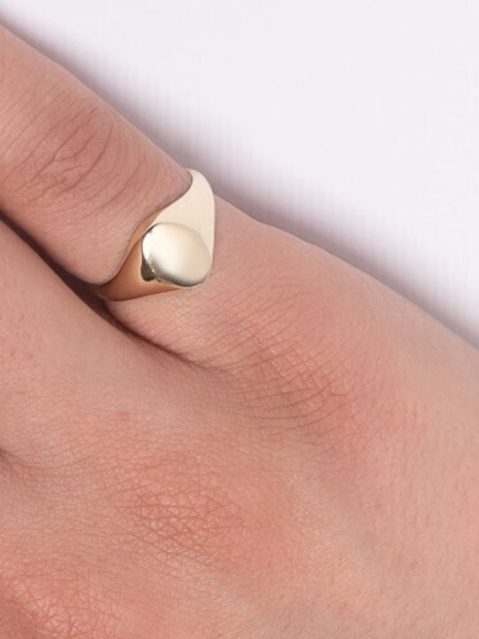 Lunaorocreations Women's Chevalier Ring 14K Yellow Gold