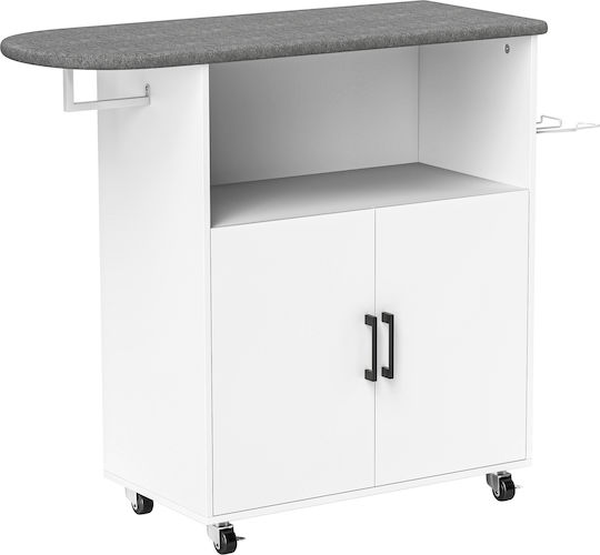 HomCom HomCom Steam Ironing Board 125x43.5x102.5cm