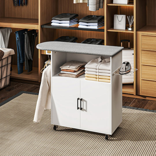 HomCom HomCom Steam Ironing Board 125x43.5x102.5cm