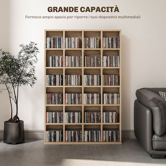 HomCom Επιδαπέδια Θήκη 456 CD 89x20x130.5cm