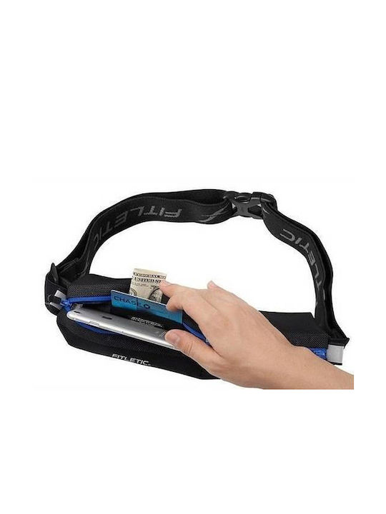 Fitletic Mini Sport Τσαντάκι Μέσης για Τρέξιμο Μαύρο