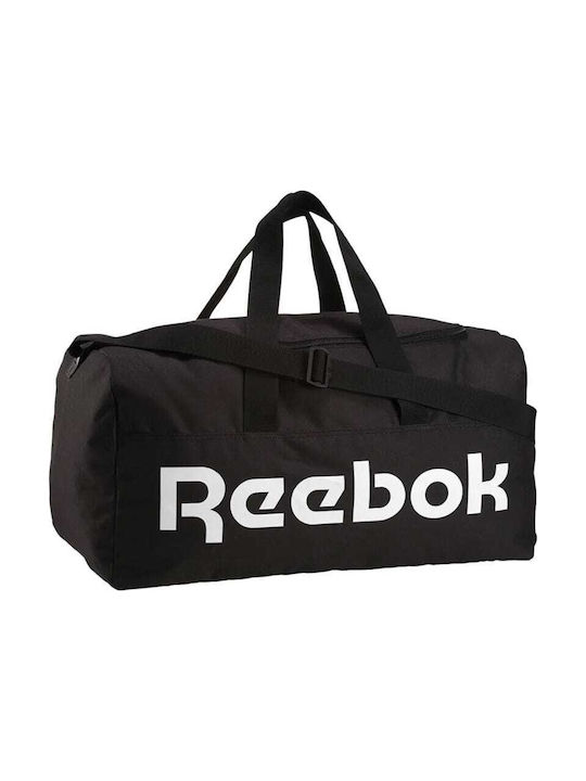 Reebok Active Core Grip Medium Τσάντα Ώμου για Γυμναστήριο Μαύρη