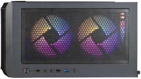 Zalman N7 PLUS V2 Gaming Midi Tower Κουτί Υπολογιστή με Πλαϊνό Παράθυρο Μαύρο