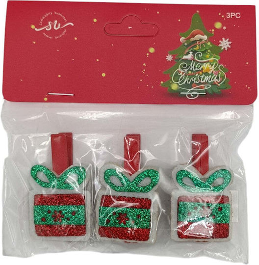 Weihnachtsaccessoires Handwerkszubehör Set 3 Stück Verschiedene Designs 1 Stück