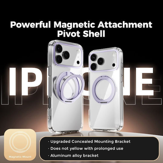 Abeel Back Cover Plastic Transparent (iPhone 17 Pro Max)