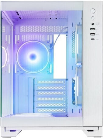 Chieftec Visio GM-30W-TG-OP Würfel Computergehäuse mit Seitenfenster Weiß
