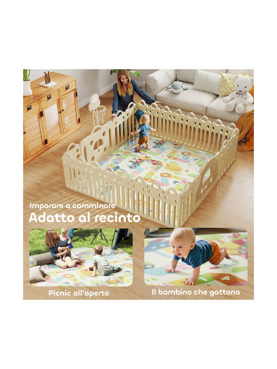 Aiyaplay Kids Rug Multicolor 194x176cm Thickness 1.5mm