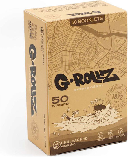 G-Rollz Χαρτάκια Στριφτού Τσιγάρου 50 φύλλα 1τμχ