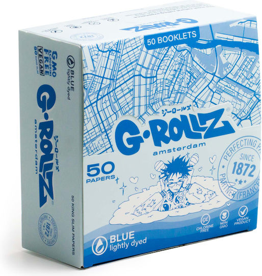 G-Rollz Χαρτάκια Στριφτού Τσιγάρου King Size 50 φύλλα 1τμχ