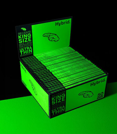 Hybrid Filters Χαρτάκια Στριφτού Τσιγάρου 32 φύλλα 50τμχ