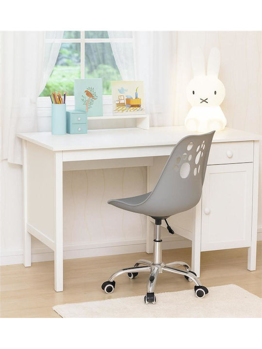 Scaun De Birou Pentru Copii Gri 48x49x80-90cm