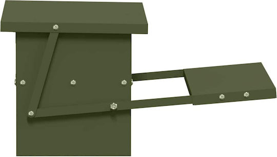 vidaXL Chicken Automatic Metal Feeder for Chickens and Poultry with Capacity 2.07kg 48.5x39.5x19cm.