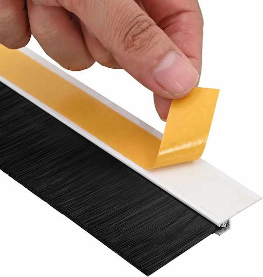 vidaXL Zugluftstopper Tür in Weiß Farbe 1mx4.5cm