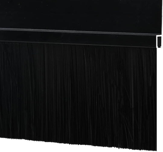 vidaXL Zugluftstopper Tür in Schwarz Farbe 1mx11cm