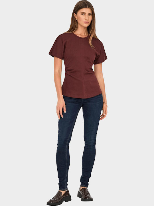 Only T-Shirt Brown