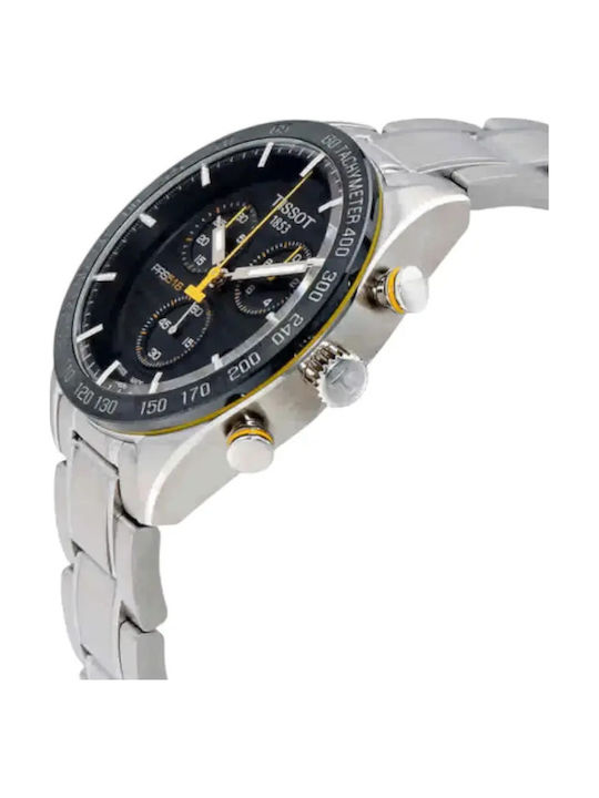 Tissot Prs 516 Ръчен Часовник На Батерия С Метална Гривна Tissot Prs 516 Ръчен Часовник На Батерия С Метална Гривна