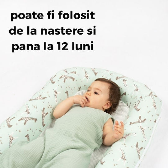 Kidizi Baby Nest Memory Foam Green