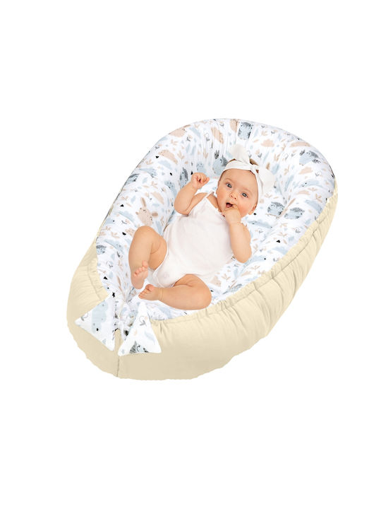 Kidizi Baby Nestkissen Beige 50x90cm