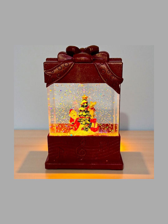 Christmas Decorative Gift Lighted with Gifts 12x19cm