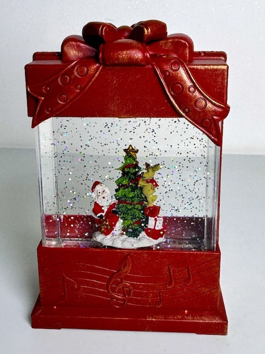 Christmas Decorative Gift Lighted with Gifts 12x19cm