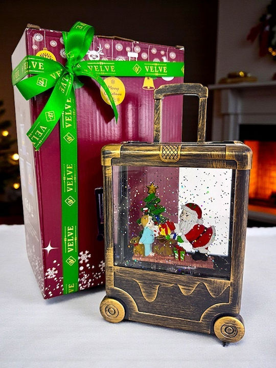 Christmas Snowball Illuminated 12x21cm