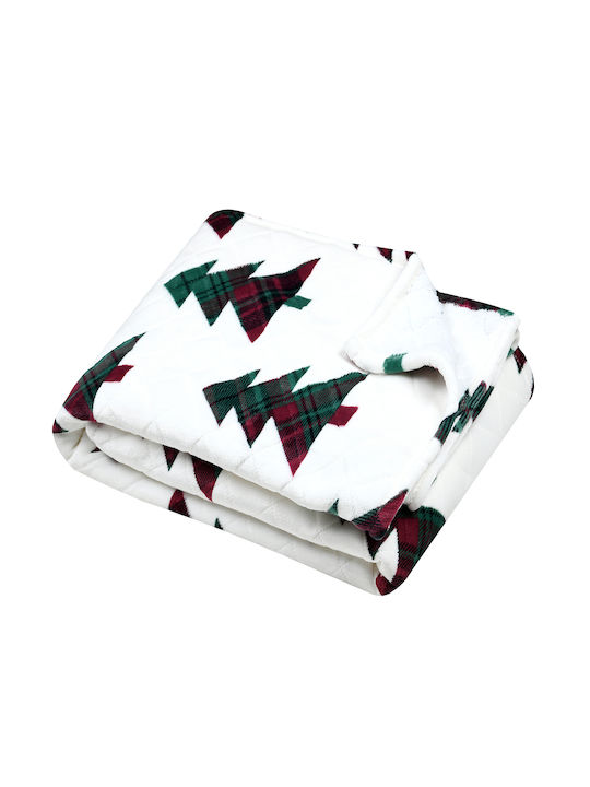 S-f Klaus Blanket Fleece Sofa 130x160cm Green