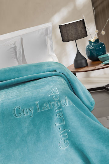 Guy Laroche Logo Μονή 160x220εκ. Petrol Guy Laroche Logo Μονή 160x220εκ. Petrol