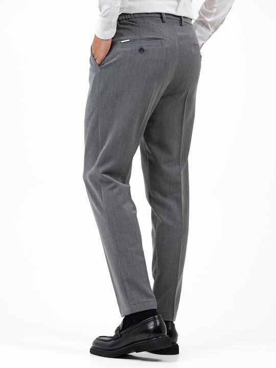 Hose in Lockere Passform Grey