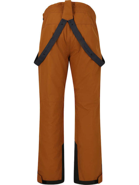 Whistler W233208-5086 Men's Trousers for Ski & Snowboard Brown