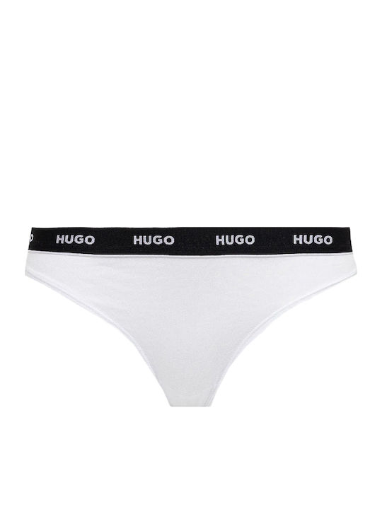 Βαμβακερά Women's String 3Pack Black
