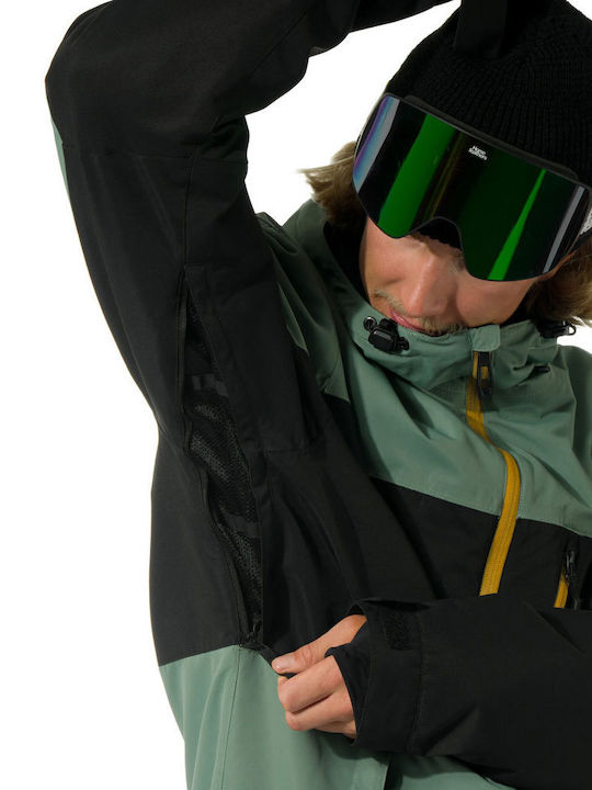 Horsefeathers Men's Ski & Snowboard Jacket Green OM327D