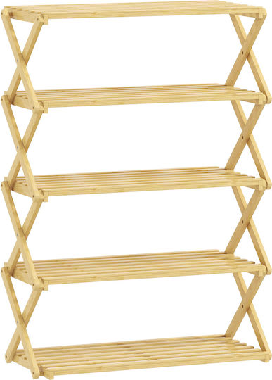 Παπουτσοθήκη από Μπαμπού 60x29x88cm