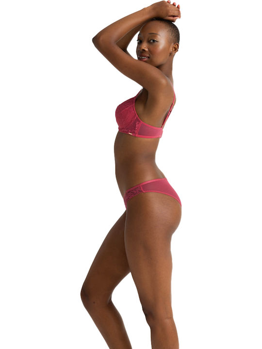 Dorina Saylor Red Brazilian Lace