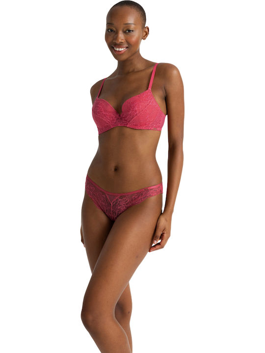 Dorina Saylor Red Brazilian Lace
