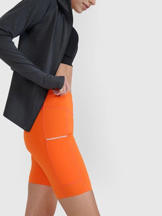 4F Functional Women's Cycling Pants Orange 4F
