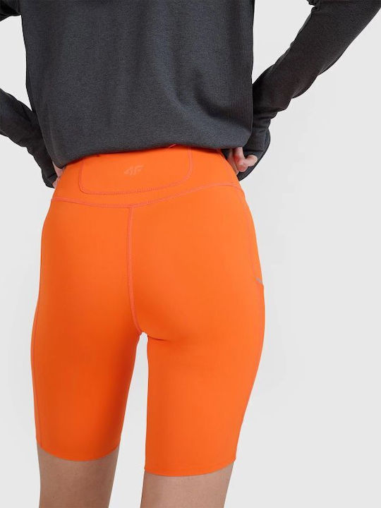 4F Functional Women's Cycling Pants Orange 4F