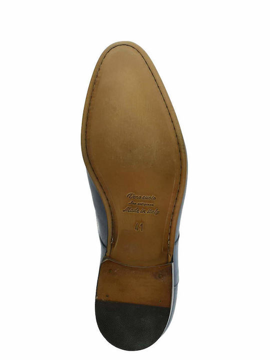 Δερμάτινα Ανδρικά Oxfords Μπλε