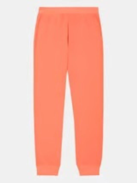 Rib Cuff Sweatpants Orange