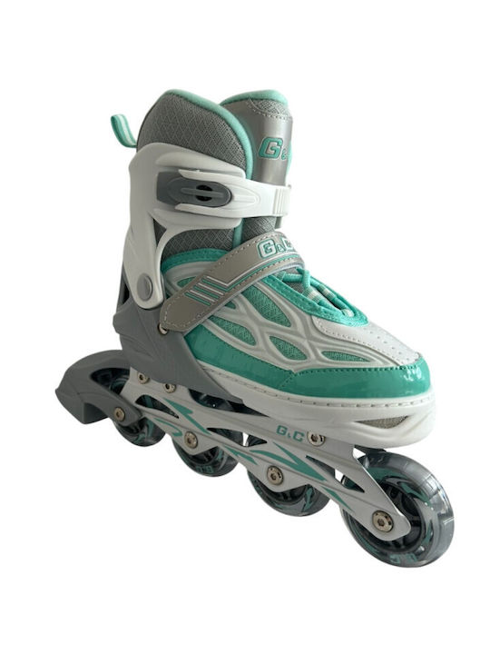 Grass & Co Inline Αυξομειούμενα Rollers Γκρι Παιδικά