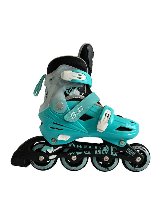 Grass & Co Inline / Quad Αυξομειούμενα Rollers Μπλε Παιδικά Grass & Co Inline / Quad Αυξομειούμενα Rollers Μπλε Παιδικά