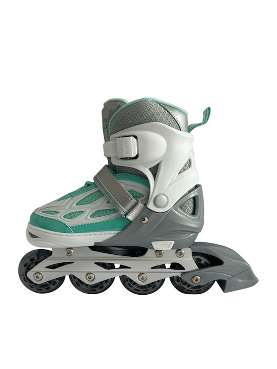 Grass & Co Inline Αυξομειούμενα Rollers Γκρι Παιδικά