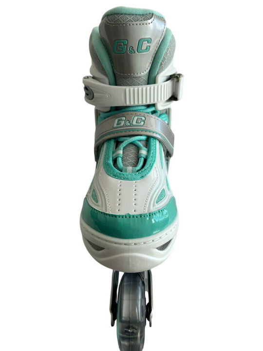 Grass & Co Inline Αυξομειούμενα Rollers Γκρι Παιδικά